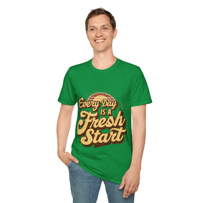 Every Day Is A Fresh Start Unisex Softstyle T-Shirt