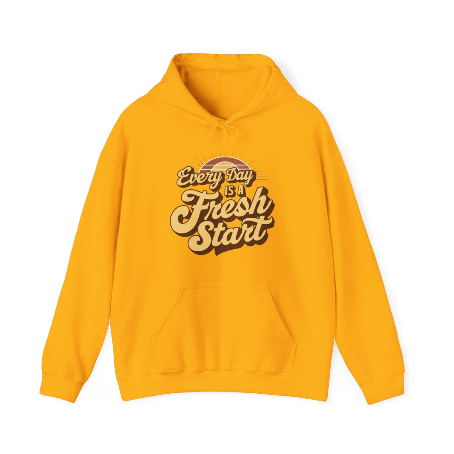 Every Day Is A Fresh Start Unisex Heavy Blend™ Hooded Sweatshirt