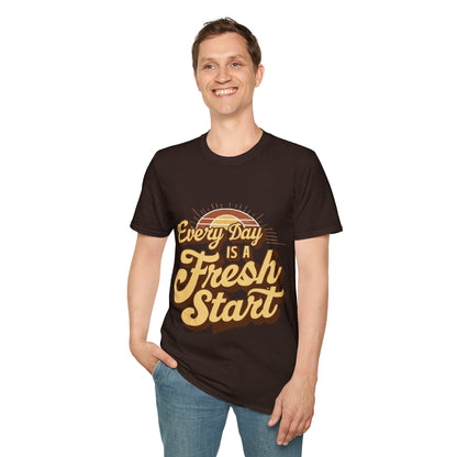 Every Day Is A Fresh Start Unisex Softstyle T-Shirt