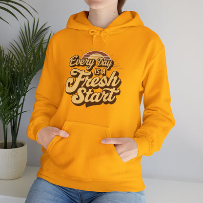 Every Day Is A Fresh Start Unisex Heavy Blend™ Hooded Sweatshirt