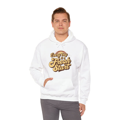 Every Day Is A Fresh Start Unisex Heavy Blend™ Hooded Sweatshirt