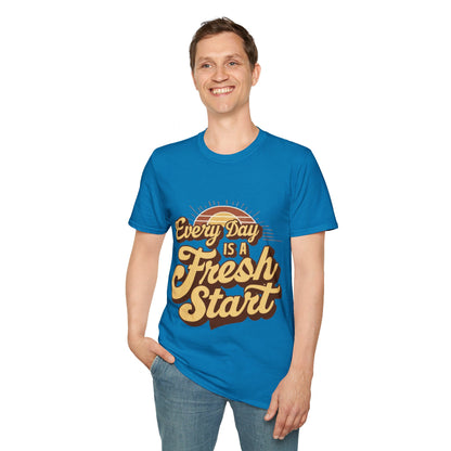 Every Day Is A Fresh Start Unisex Softstyle T-Shirt