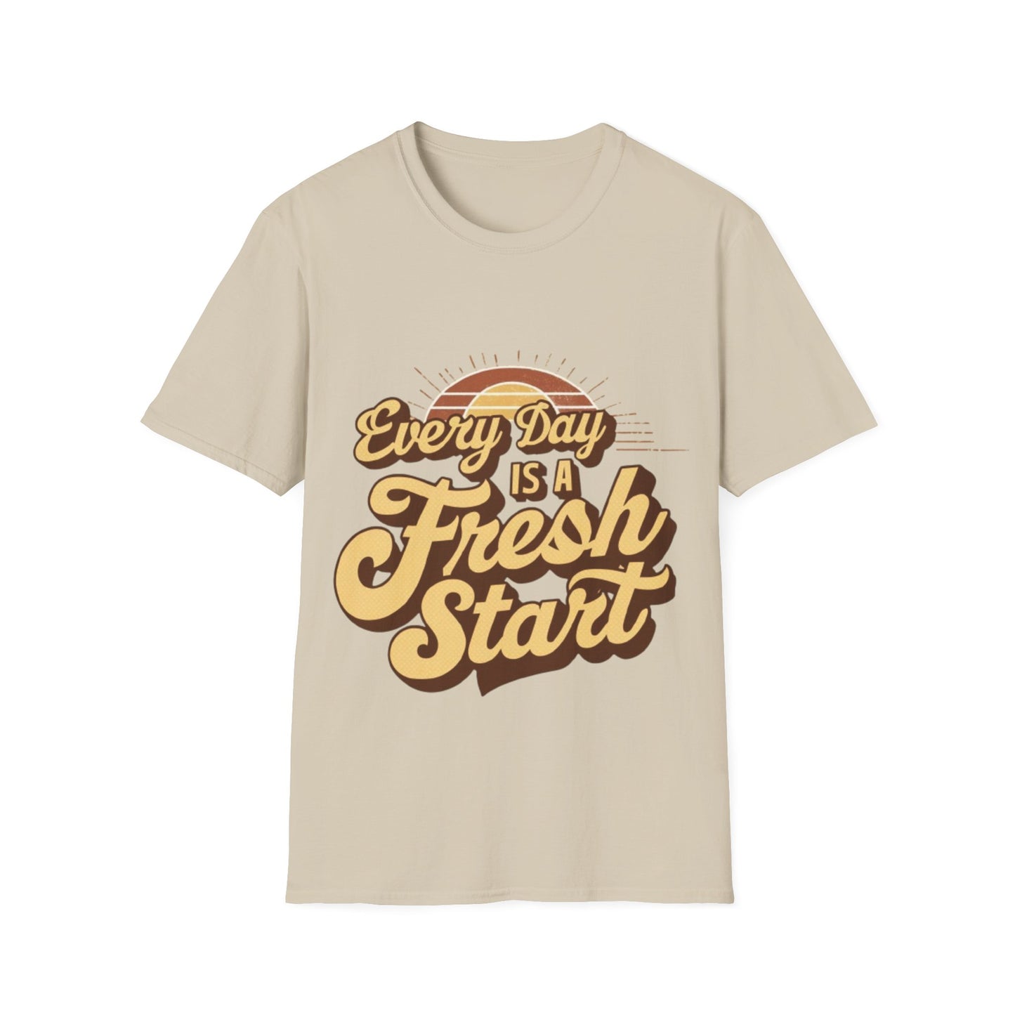 Every Day Is A Fresh Start Unisex Softstyle T-Shirt