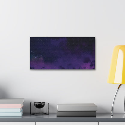 Starry Night Sky Canvas | Housewarming Gift | Madfox Creations Co.