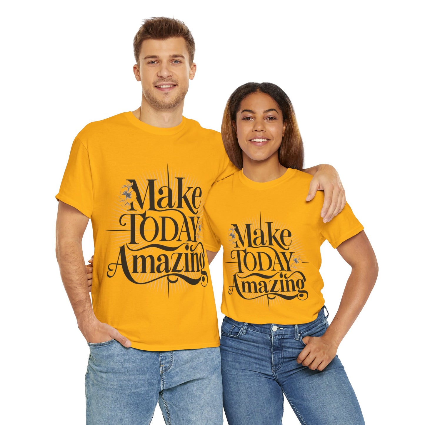 Make Today Amazing Unisex Heavy Cotton Tee