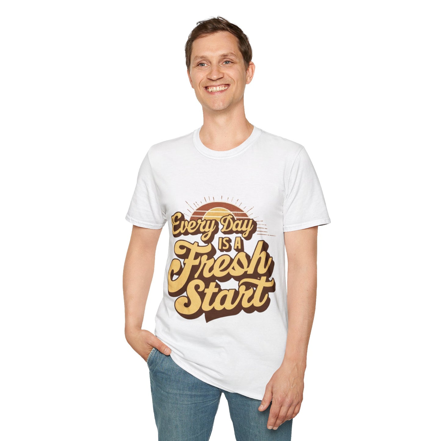 Every Day Is A Fresh Start Unisex Softstyle T-Shirt