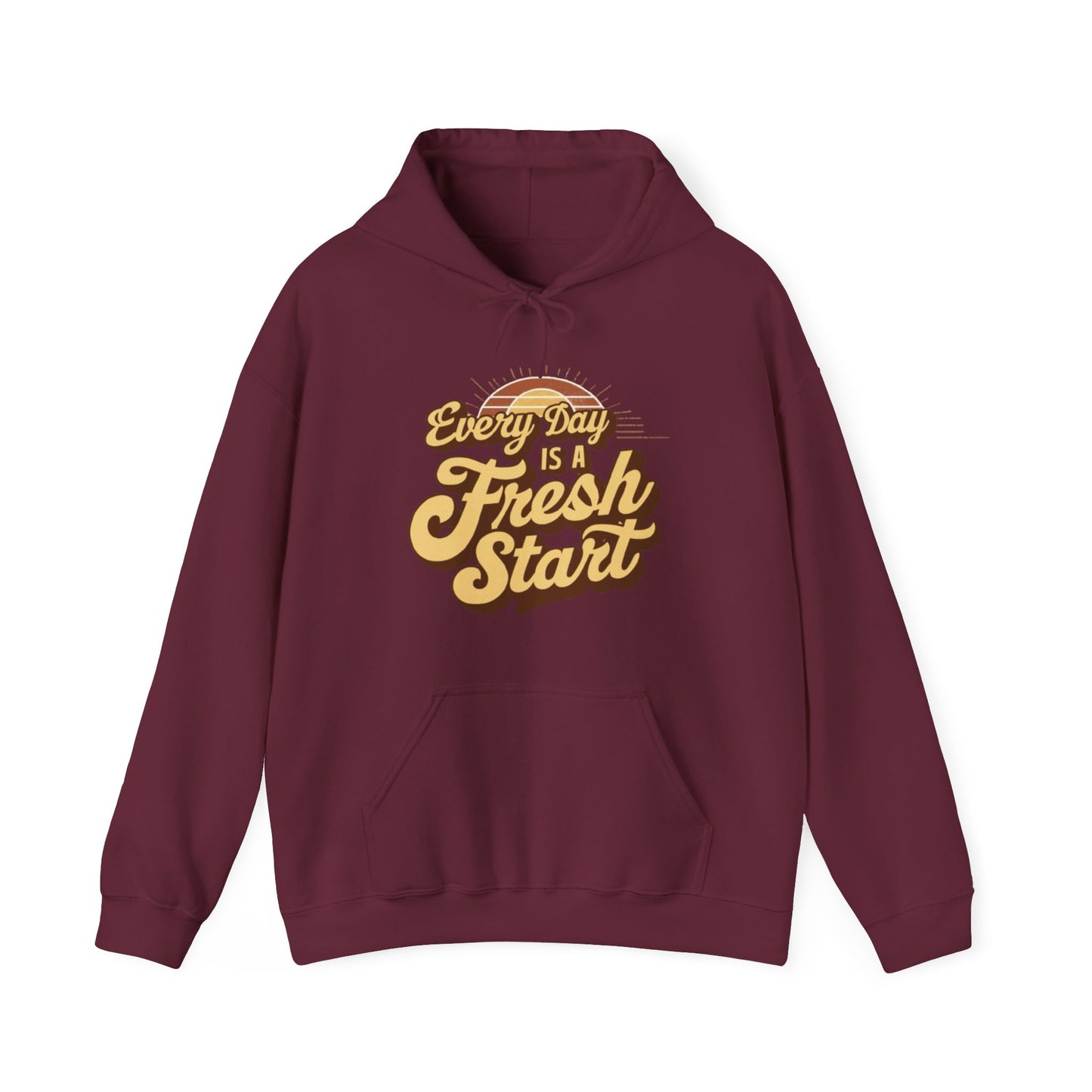 Every Day Is A Fresh Start Unisex Heavy Blend™ Hooded Sweatshirt