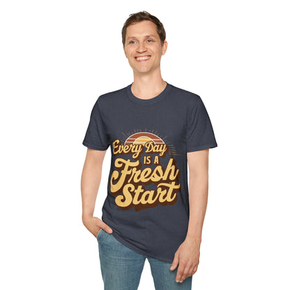 Every Day Is A Fresh Start Unisex Softstyle T-Shirt