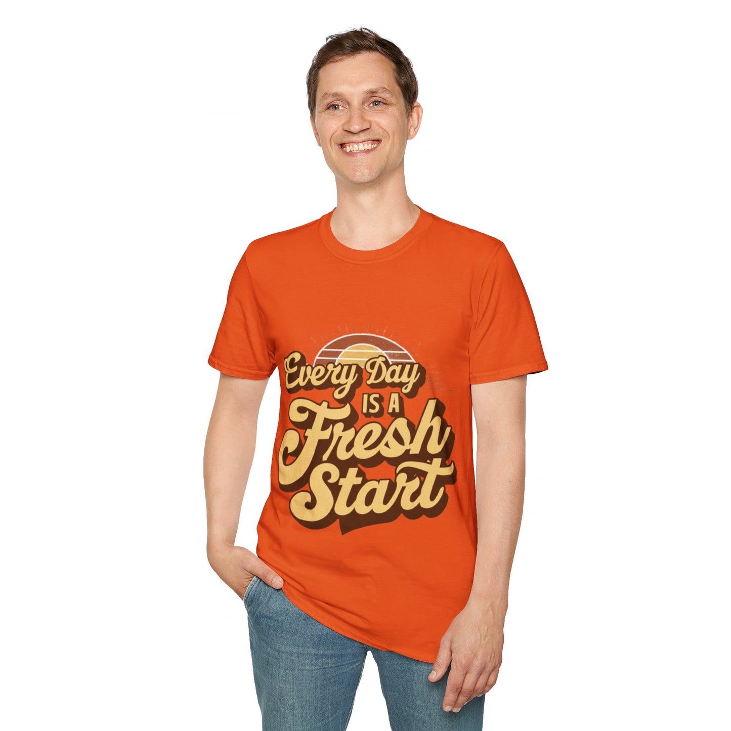 Every Day Is A Fresh Start Unisex Softstyle T-Shirt