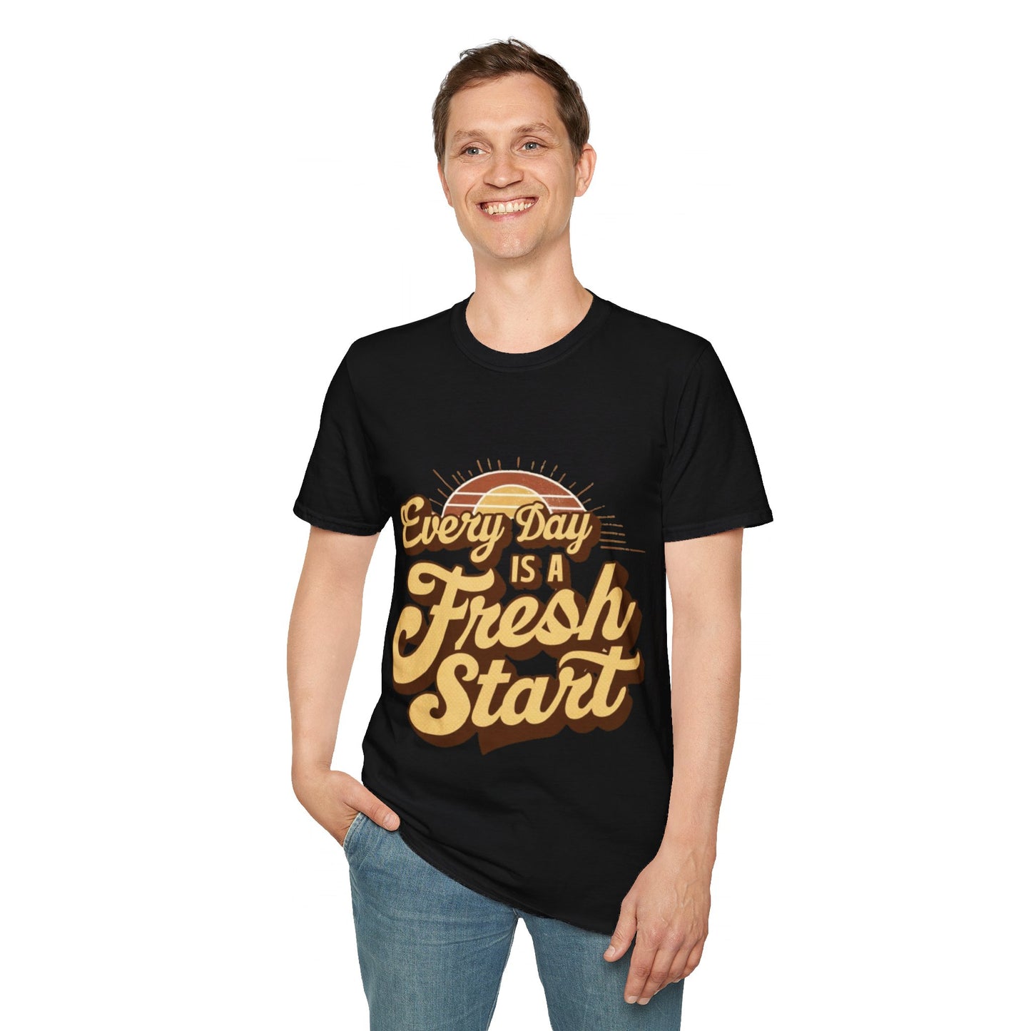 Every Day Is A Fresh Start Unisex Softstyle T-Shirt