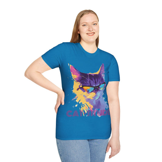 Cat-titude Shirt | Cat Tee | Cat lover Gift | Unisex Softstyle Tee | Madfox Creations Co.