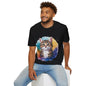 Cute Cat Painting Shirt | Cat Lover Gift | Unisex Softstyle Tee | Madfox Creations Co.