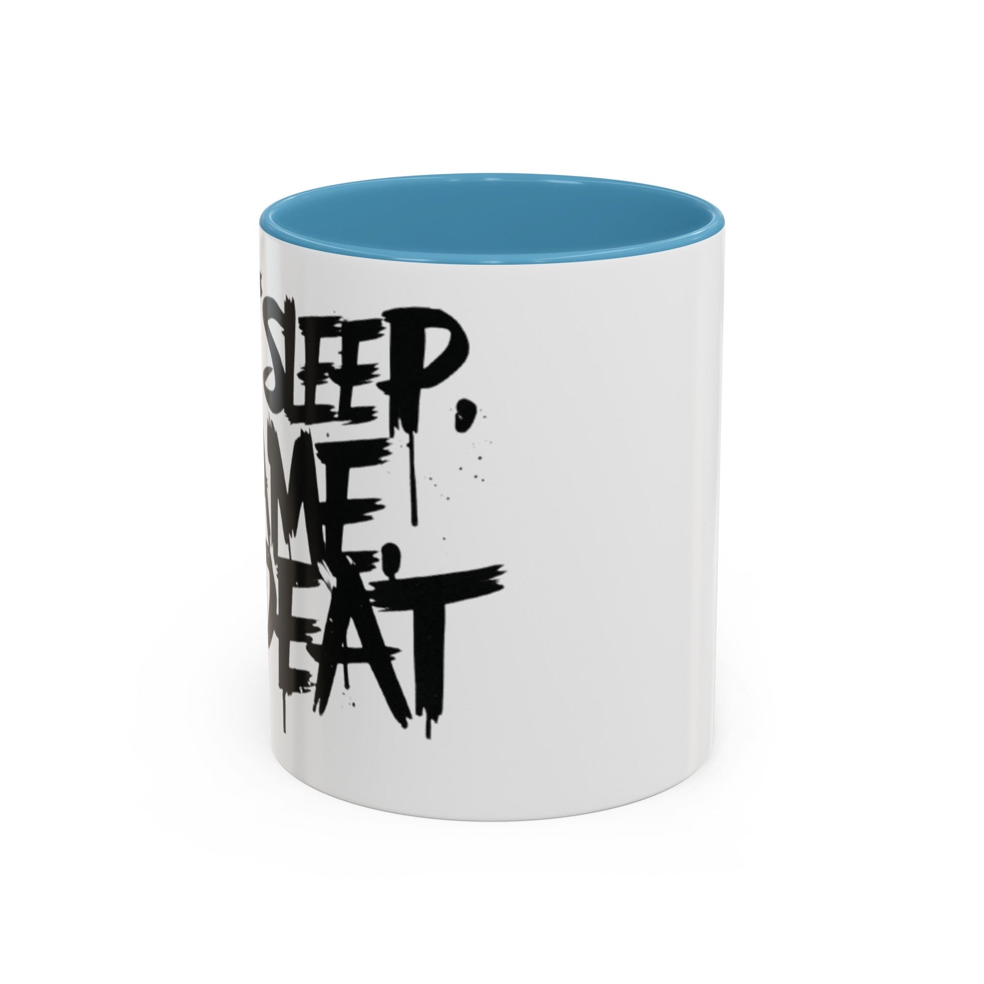 Eat, Sleep, Game, Repeat. Accent Coffee Mug (11, 15oz) | Gamer Gift & Merch | Madfox Creations Co.