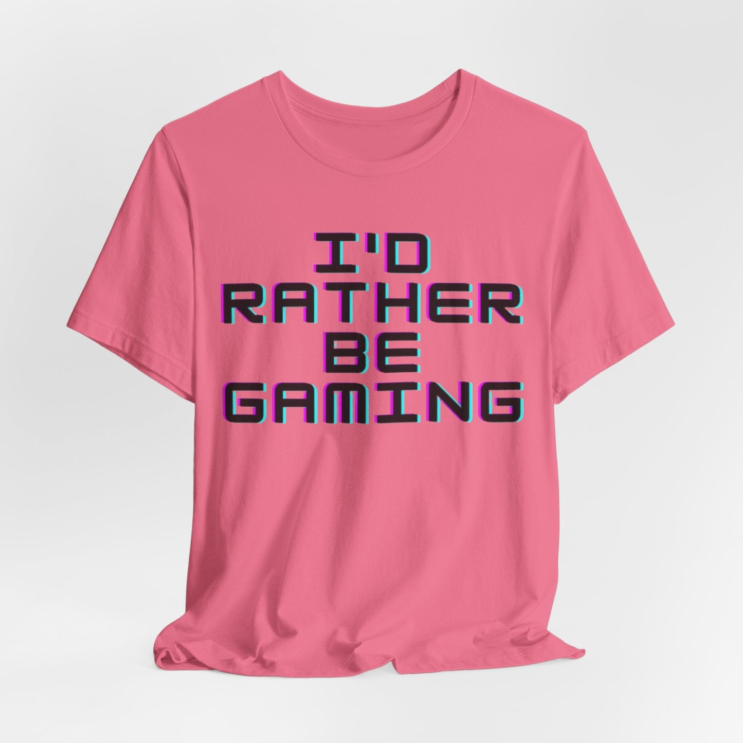 Gamin Shirt | I'd Rather Be Gaming | Unisex Heavy Cotton Tee | Madfox Creations Co.