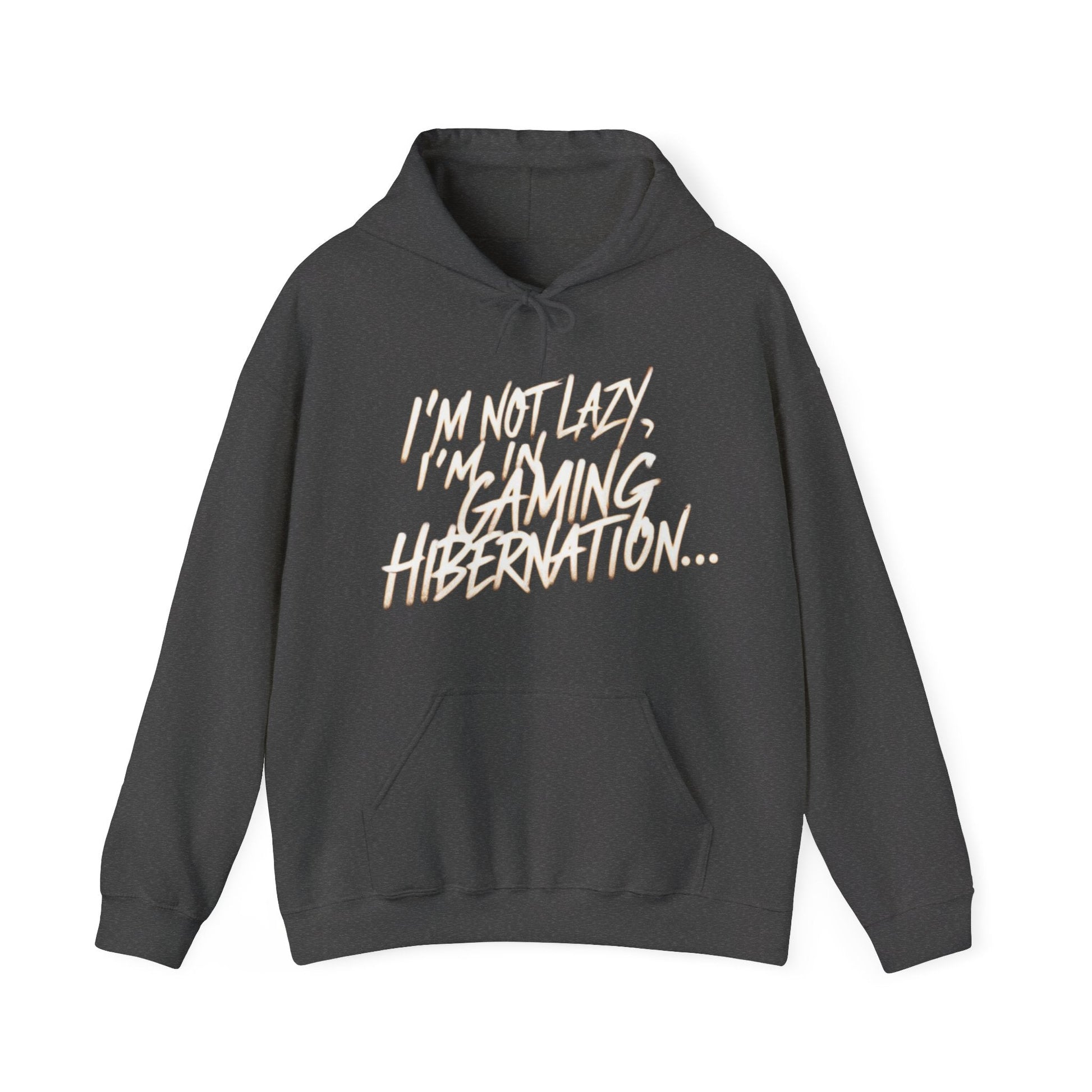 Gaming Hoodie | I'm Not Lazy, I'm In Gaming Hibernation... | Unisex Heavy Blend™ Hooded Sweatshirt | Madfox Creations Co.