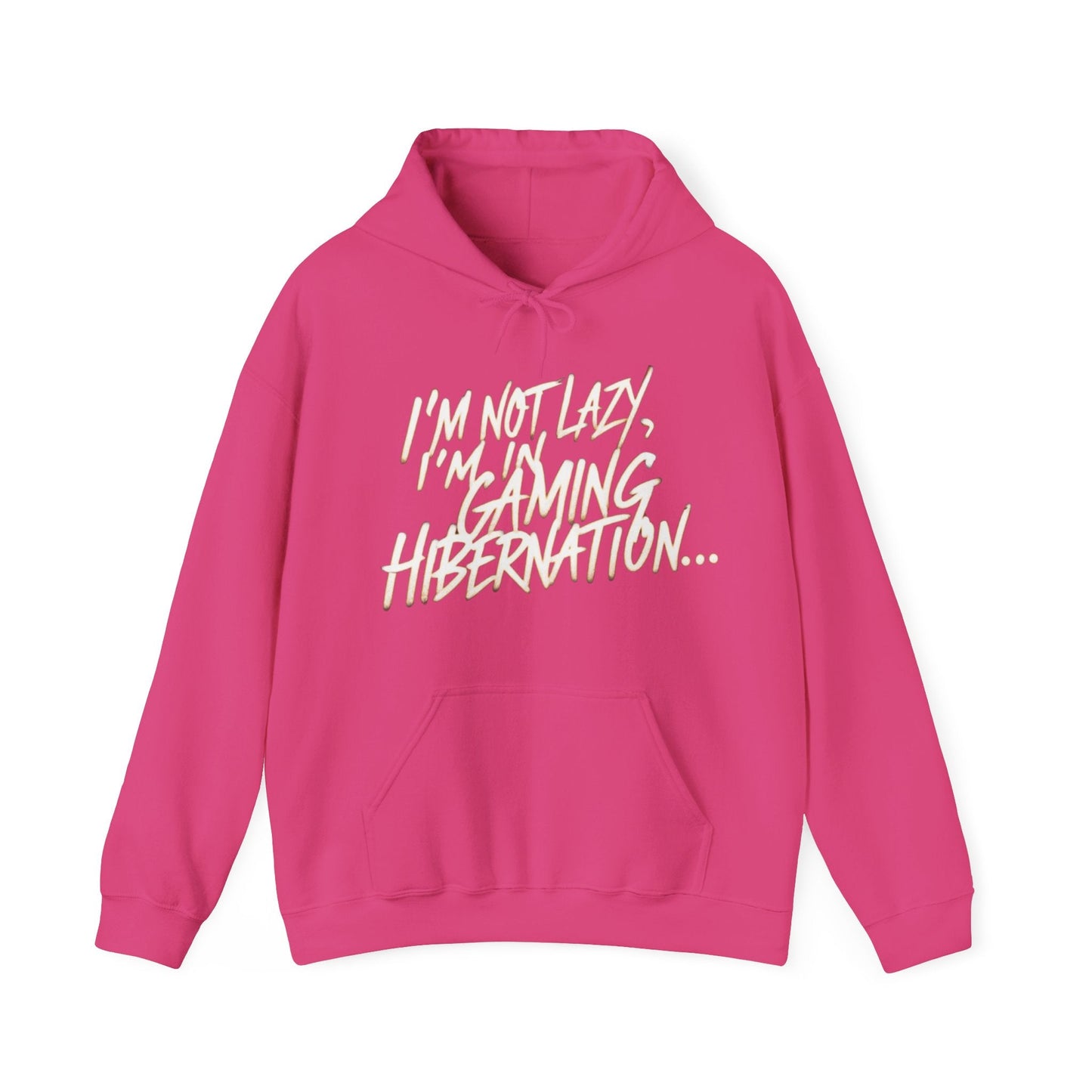 Gaming Hoodie | I'm Not Lazy, I'm In Gaming Hibernation... | Unisex Heavy Blend™ Hooded Sweatshirt | Madfox Creations Co.