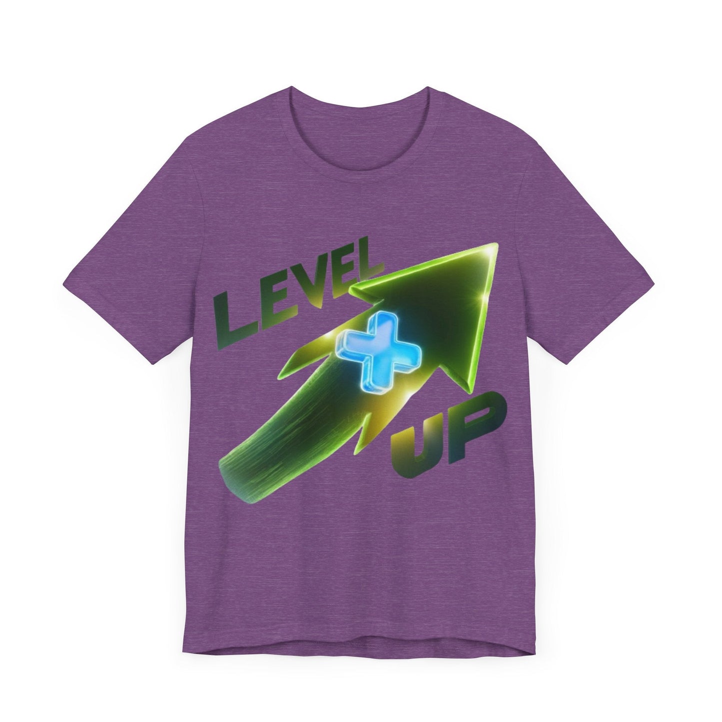 Level Up T-Shirt | Gamer Gift | Unisex Heavy Cotton Tee | Madfox Creations Co.