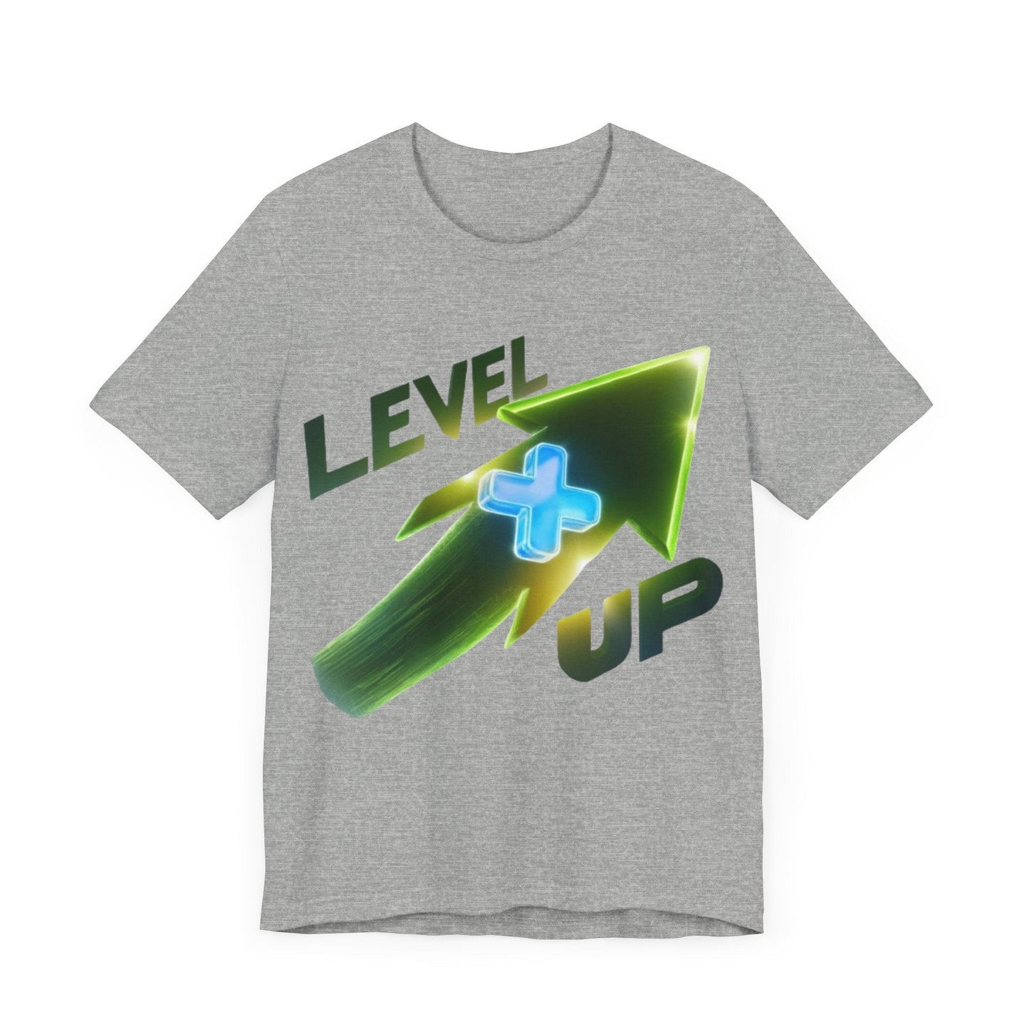 Level Up T-Shirt | Gamer Gift | Unisex Heavy Cotton Tee | Madfox Creations Co.