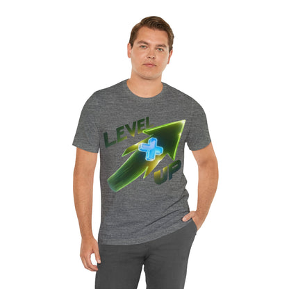 Level Up T-Shirt | Gamer Gift | Unisex Heavy Cotton Tee | Madfox Creations Co.