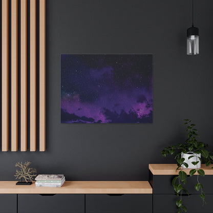 Starry Night Sky Canvas | Housewarming Gift | Madfox Creations Co.