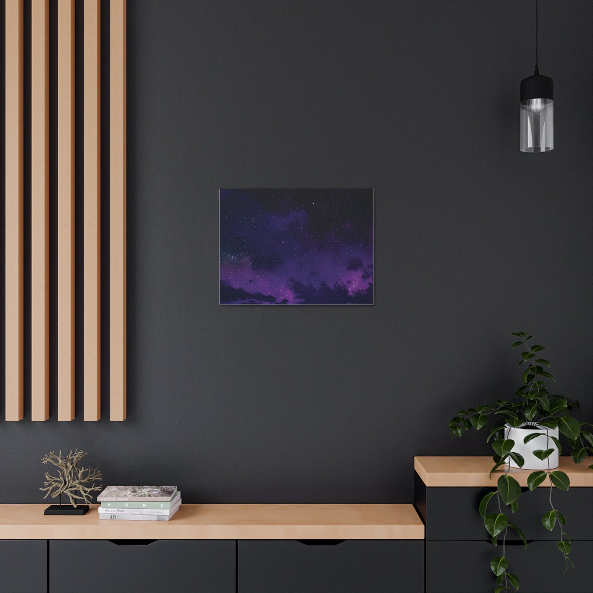 Starry Night Sky Canvas | Housewarming Gift | Madfox Creations Co.