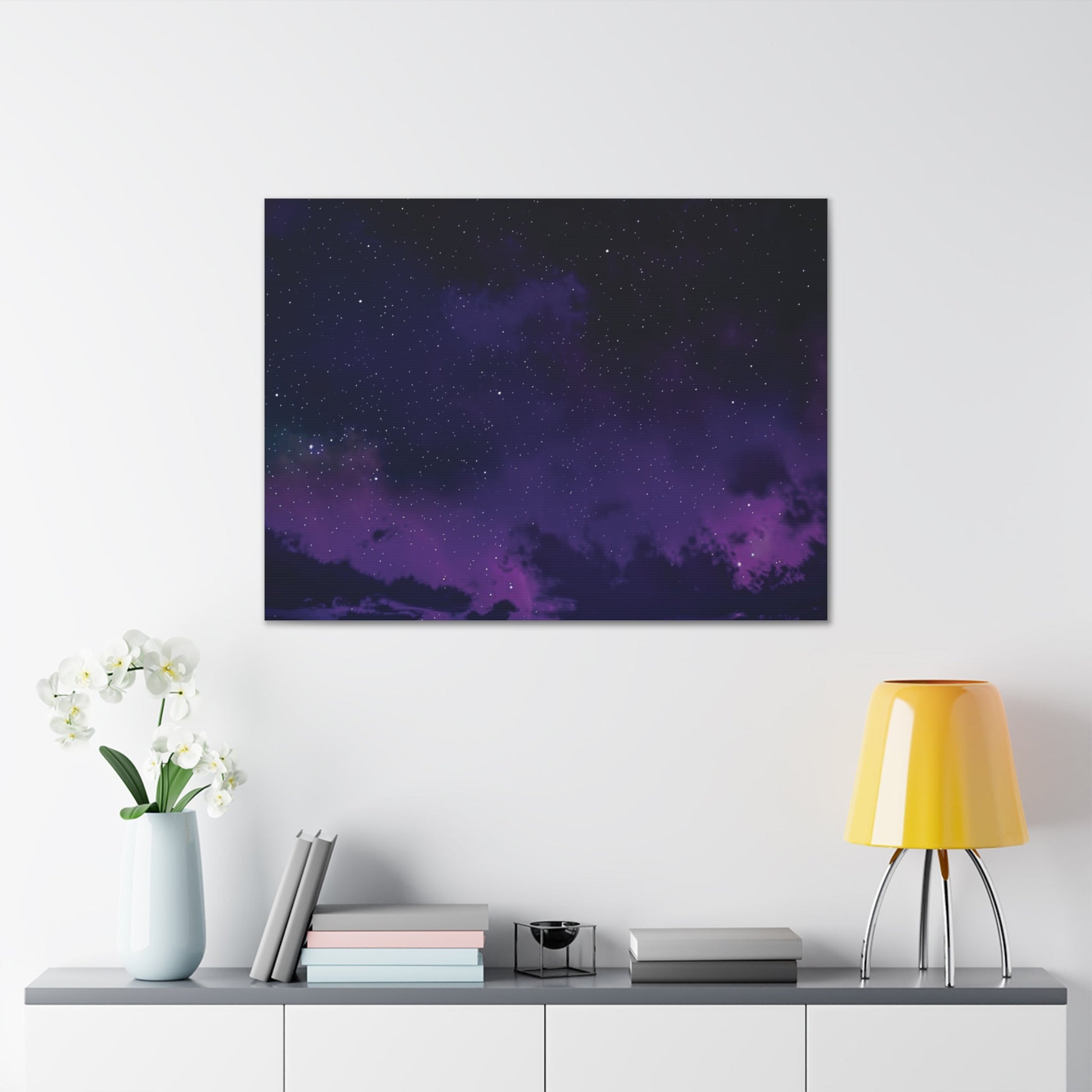 Starry Night Sky Canvas | Housewarming Gift | Madfox Creations Co.