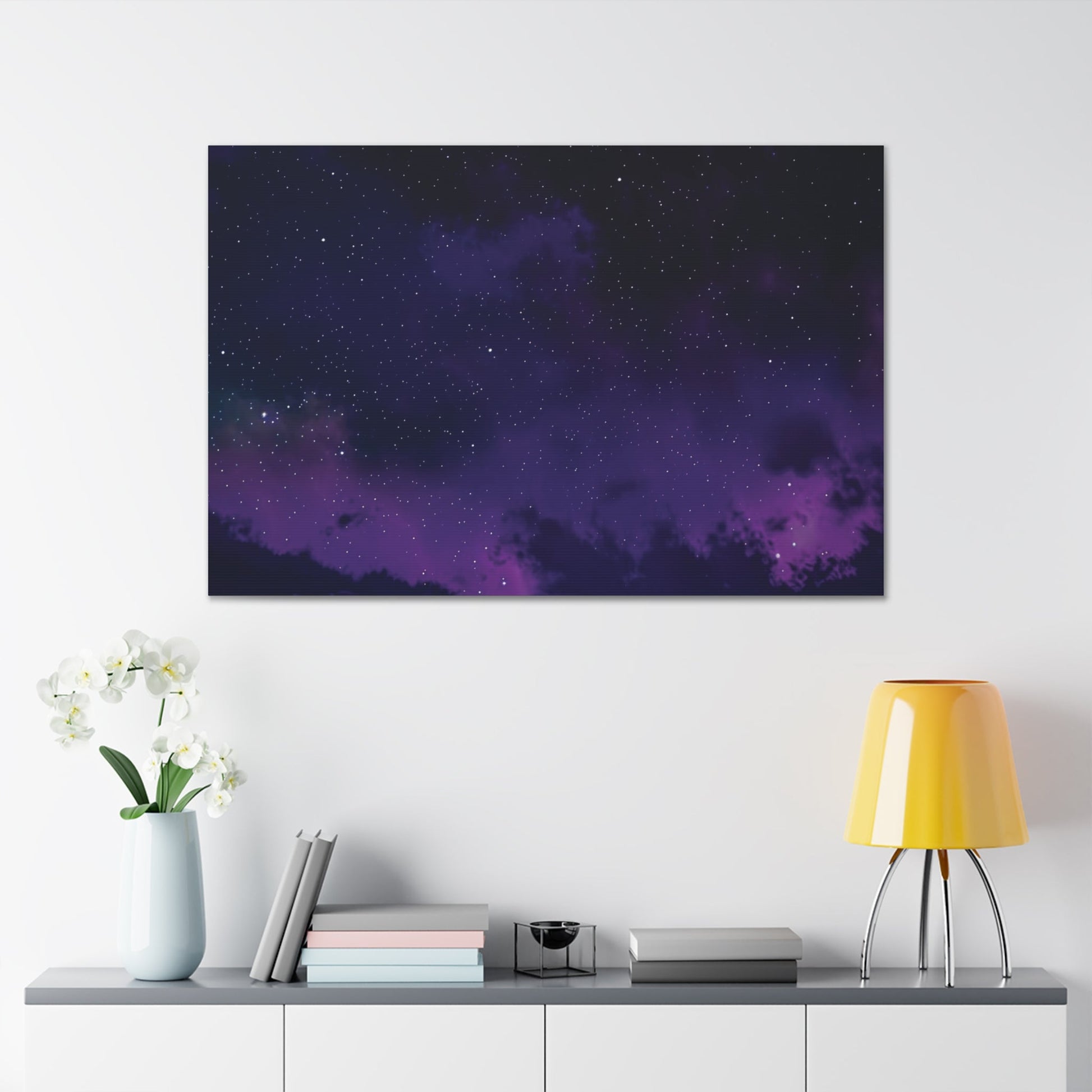 Starry Night Sky Canvas | Housewarming Gift | Madfox Creations Co.