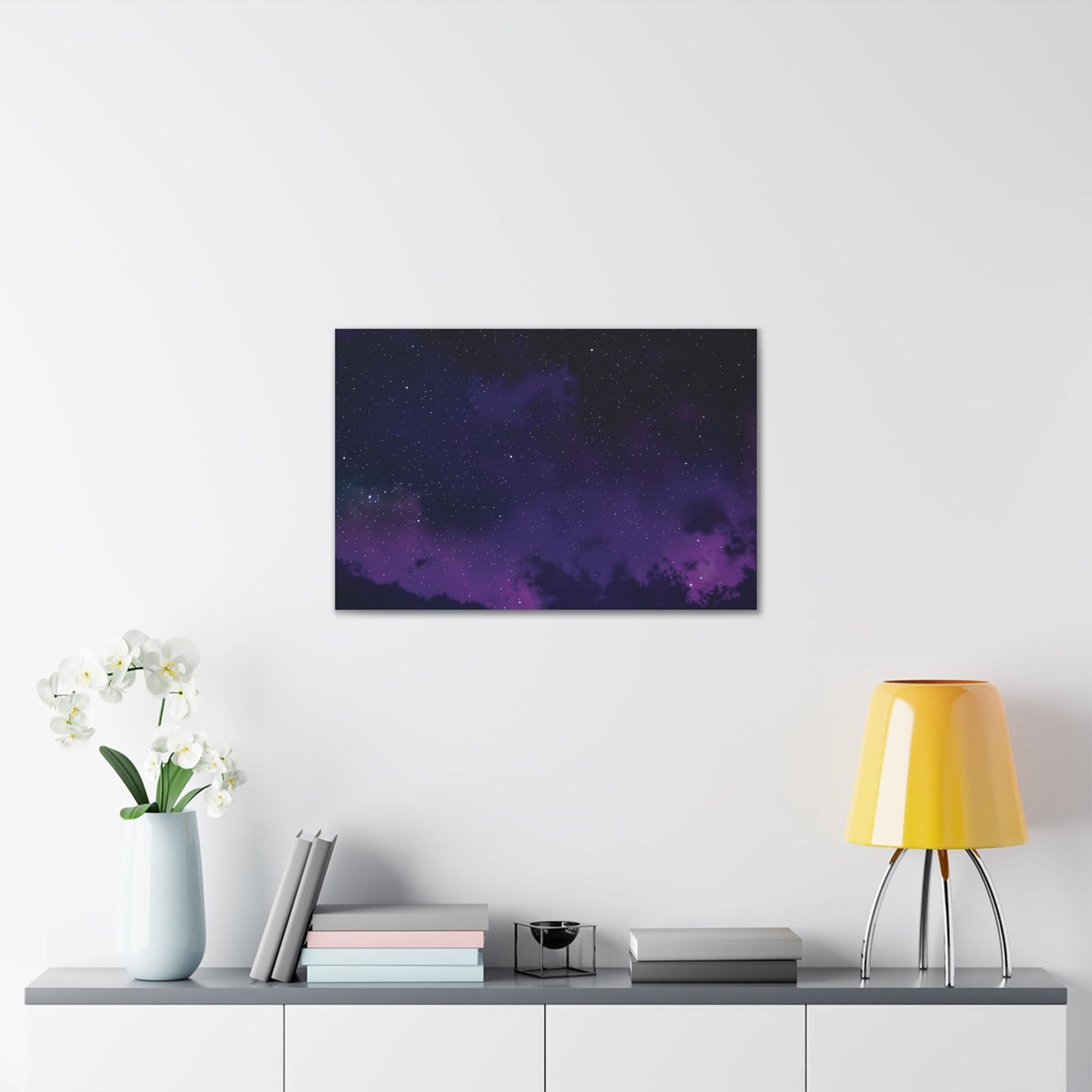 Starry Night Sky Canvas | Housewarming Gift | Madfox Creations Co.