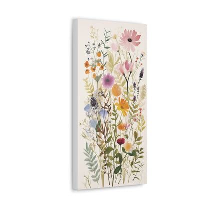 Wildflowers Canvas | Housewarming Gift | Madfox Creations Co.