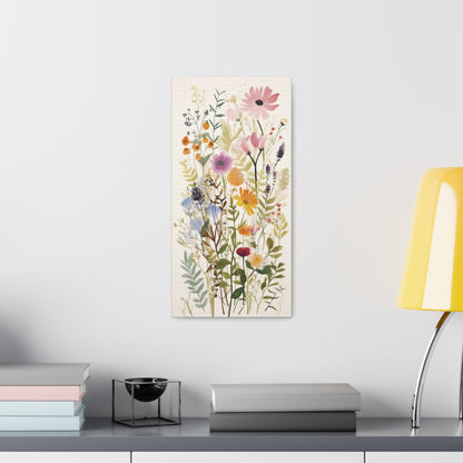 Wildflowers Canvas | Housewarming Gift | Madfox Creations Co.